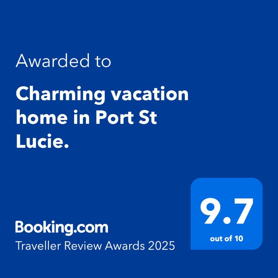 Charming Vacation Home In Port St Lucie. Port St. Lucie Экстерьер фото